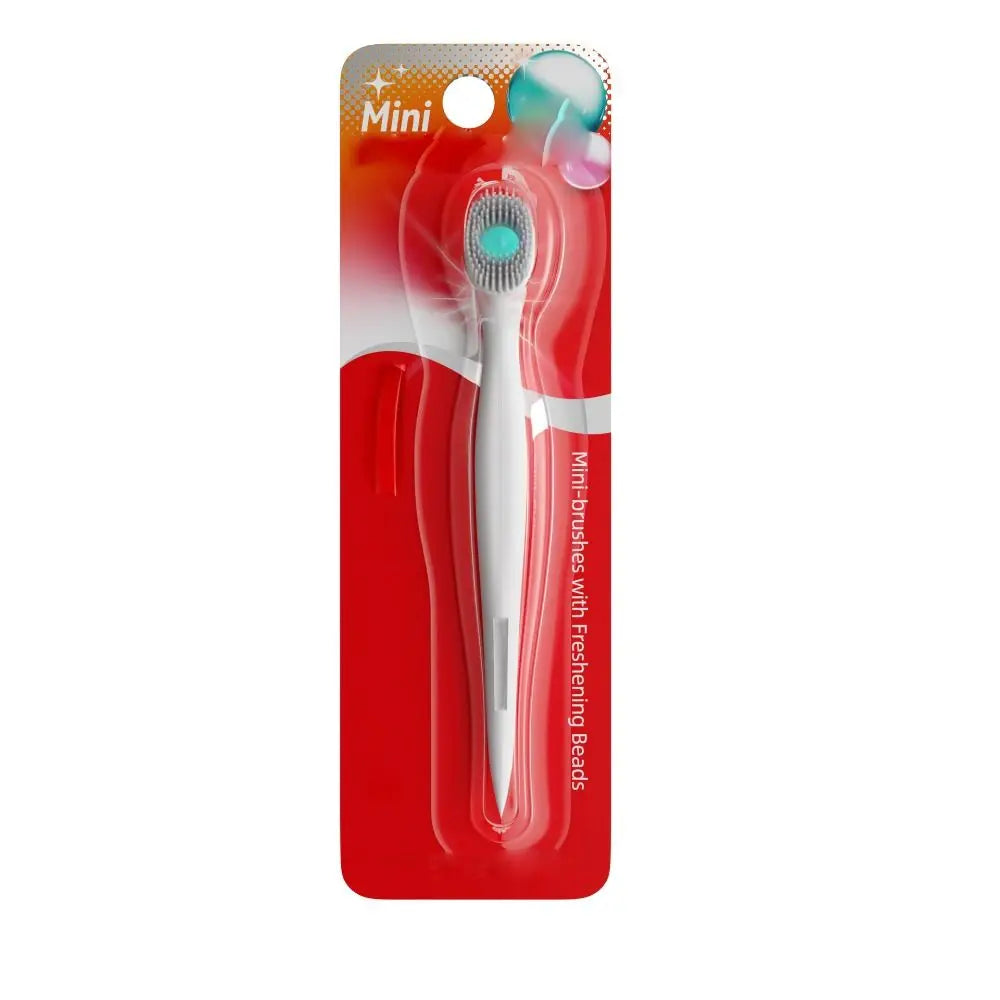 Mini brosse a dents de voyage 